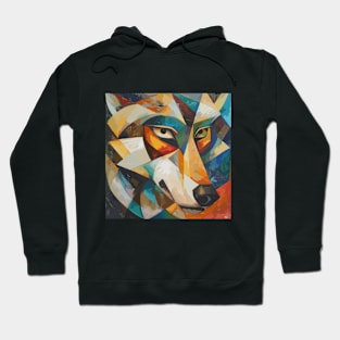 Abstract Wolf Art Hoodie